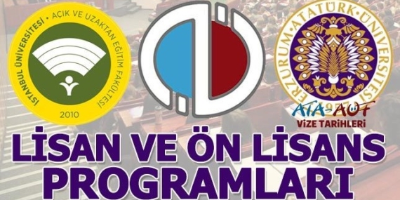 Açıköğretim Bölümleri