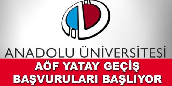 2020 – 2021 Açıköğretim Yatay Geçiş Başvuruları