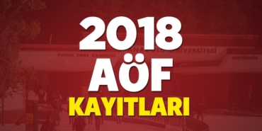 2018 aof kayitlari