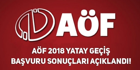 2018 - 2019 Açıköğretim Yatay Geçiş Sonuçları 2018 – 2019 Açıköğretim Yatay Geçiş Sonuçları