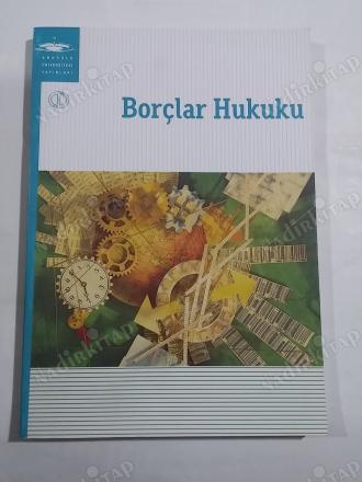 borclar hukuku ders kitabı