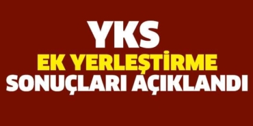 ek yerlestirme sonuclari