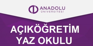 Açıköğretim Yaz Okulu