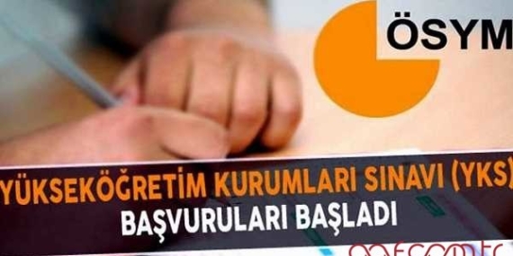 2020 YKS Başvuruları Başladı