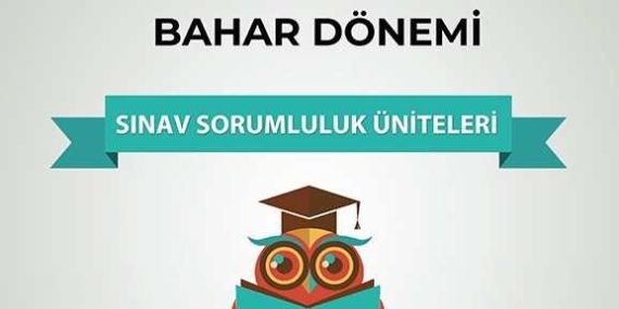 Açıköğretim 2019 – 2020 Bahar Dönemi Arasınav Sorumluluk Üniteleri