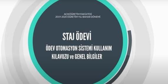 Aof Stajlarının Ödev Şeklinde Yapılması