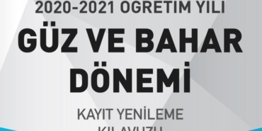 2020-2021 kayit yenileme