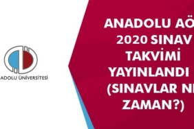 Açıköğretim 2020 – 2021 Sınav Takvimi aof sinav takvimi
