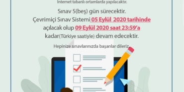 yaz okulu sinav tarihi