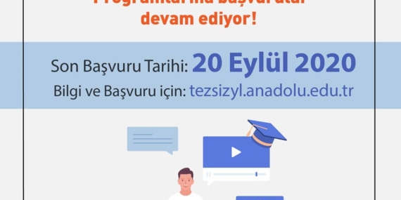 Açıköğretim 2020-2021 Güz Dönemi Yüksek Lisans Başvuruları Başladı