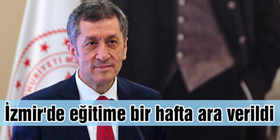 İzmir’de Deprem Nedeniyle Eğitime 1 Hafta Ara Verildi
