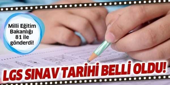 MEB Tarafından 2021 LGS Tarihi Açıklandı