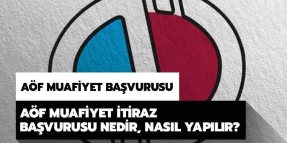 Açıköğretim Ek Muafiyet İtiraz Başvuru