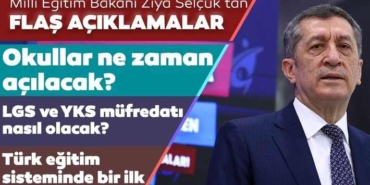 Ocak'ta Yüz Yüze Eğitim Başlayacak mı?
