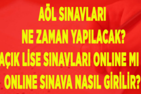 2021 Açık Ortaokul ve Açık lise Sınavları Online Yapılacak