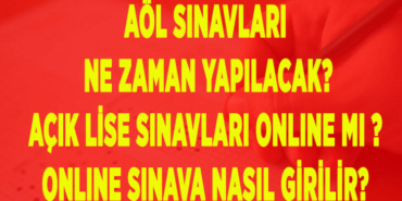 2021 Açık Ortaokul ve Açık lise Sınavları Online Yapılacak