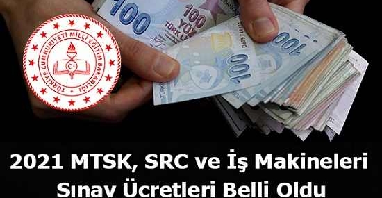 2021 MTSK Sınav Ücretleri ve Başvuru Tarihleri