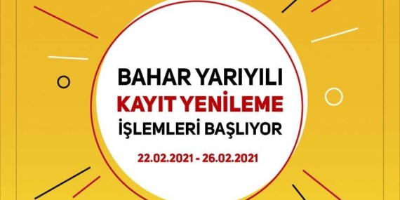 AUZEF Kayıt Yenileme İşlemleri 22-26 Şubat Tarihlerinde Yapılacak