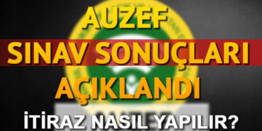 AUZEF Telafi Sınavı Sonuçları Açıklandı