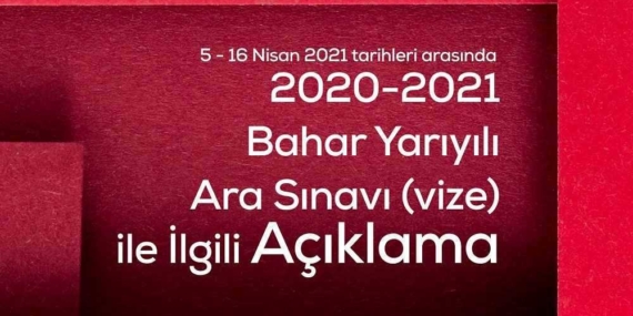 AtaAof 2021 Bahar Dönemi Online Arasınav Tarihleri Açıklandı