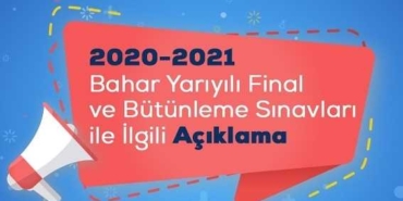 Ata Aof 2020 - 2021 Final ve Bütünleme Sınavları Online Yapılacak