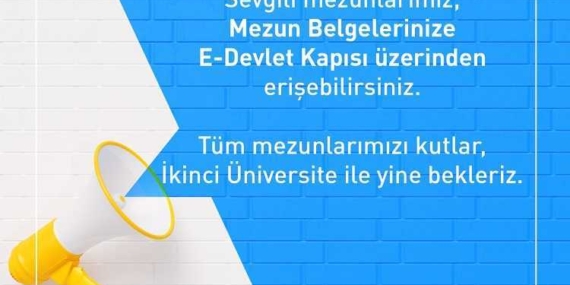 2021 Aof Diplomaları ve Mezun Belgeleri