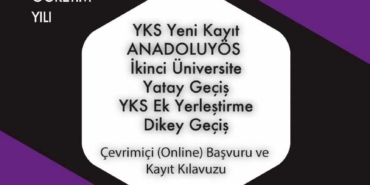 2021 - 2022 Aof Online Kayıt Kılavuzu