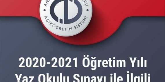 2021 Yaz Okulu Sınavı Hakkında Bilgilendirme
