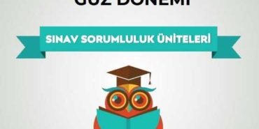 2021 - 2022 Güz Dönemi Arasınav Sorumluluk Üniteleri