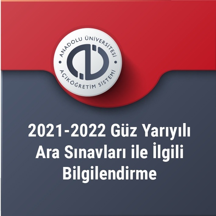 2021-2022 Güz Dönemi Arasınavı