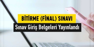 2022 Auzef Bitirme Sınav Giriş Belgeleri