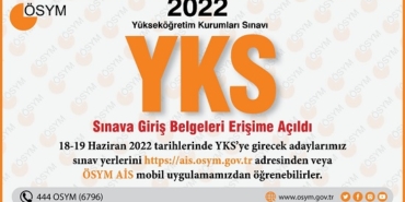 2022 YKS Sınavı