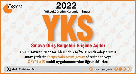 2022 YKS Sınavı