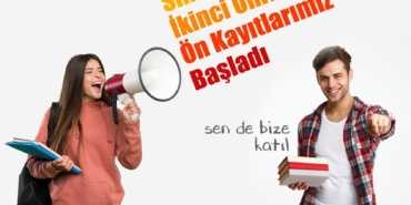 ATA AÖF İkinci Üniversite Ön Kayıtları