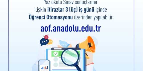 2022 Yaz Okulu Sınav Sonuçlarına İtiraz İşlemleri