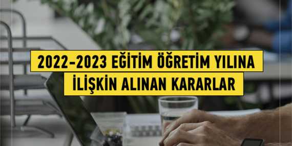 AUZEF 2023 Yılı Alınan Kararlar