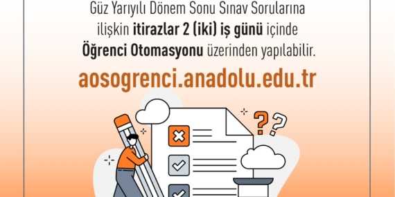 2023 Güz Dönemi Final Sınavlarına ve Sorulara İtiraz Etme 2023 Güz Dönemi Final Sınavlarına ve Sorulara İtiraz Etme