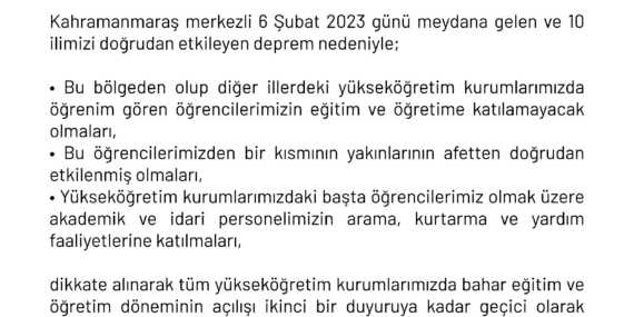 AÖF 2023 Kayıt Yenileme Ertelendi AÖF 2023 Kayıt Yenileme Ertelendi