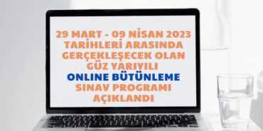 ATA AÖF Bütünleme Sınav Programı 2023