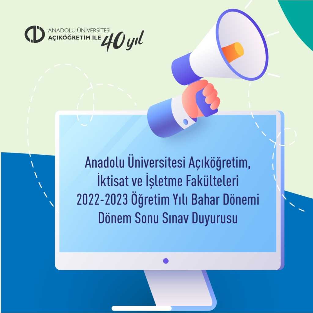 AÖF Online Sınav Kuralları 2023