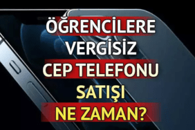 Öğrencilere Vergisiz Telefon ve Bilgisayar (AÖF Kapsam Dışı mı?) Öğrencilere Vergisiz Telefon ve Bilgisayar