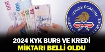 2024 Kredi ve Burs Miktarı