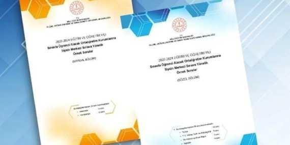 2024 LGS Örnek Sorular Yayımlandı