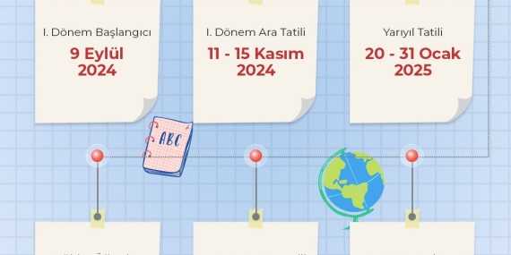 MEB 2024 – 2025 Eğitim Takvimi Açıklandı
