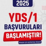 2025-YDS/1 Başvuruları Başladı