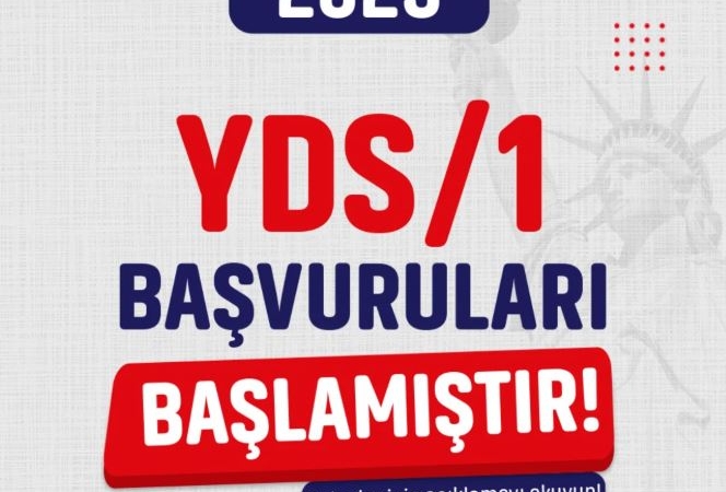 2025-YDS/1 Başvuruları Başladı