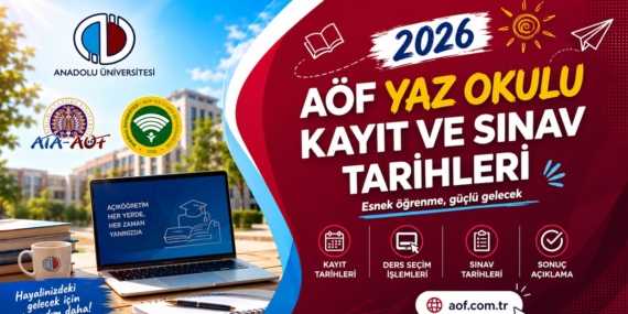 2026 AÖF Yaz Okulu