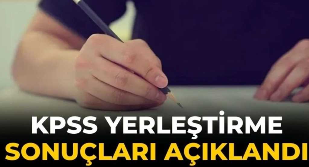 KPSS Yerleştirme Sonuçları